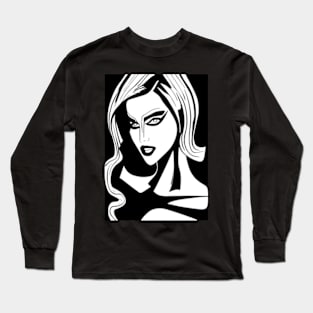 High Fashion Woman Long Sleeve T-Shirt